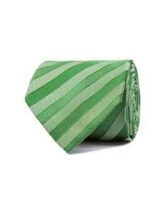 Corbata Rayas Verdes Seda