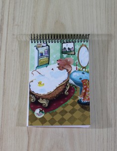 Libreta A6 baño Ratón Pérez
