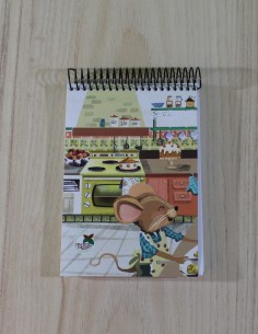 Libreta A6 cocina Ratón Pérez
