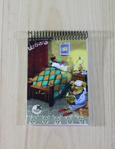 Libreta A6 dormitorio Ratón...