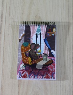 Libreta A6 salón Ratón Pérez