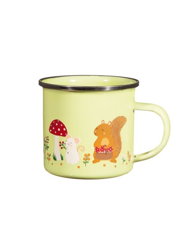 Taza metal Animales del Bosque