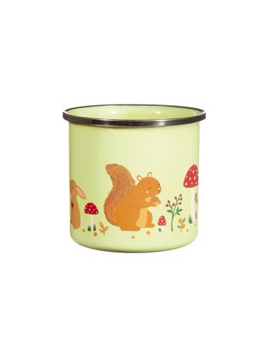 Taza metal Animales del Bosque