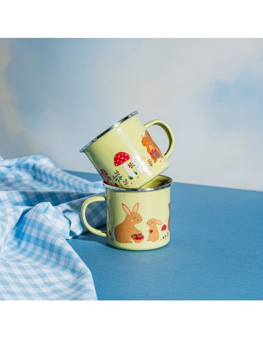 Taza metal Animales del Bosque