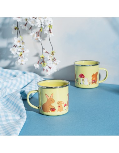Taza metal Animales del Bosque