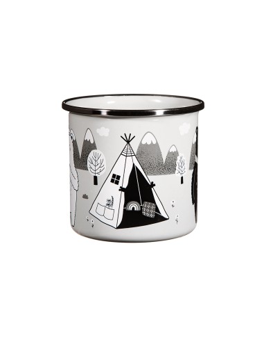 Taza metal Oso aventura