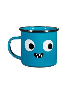 Taza metal Monstruo azul