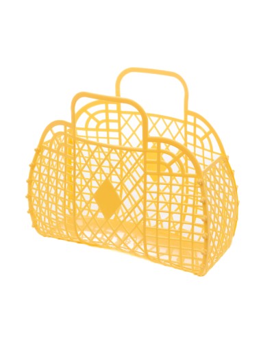 Cesta vintage Amarilla