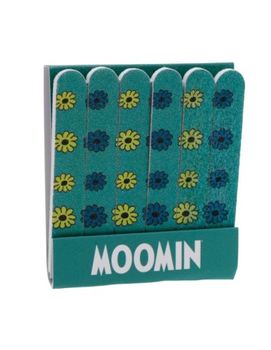 Set 6 mini Lima de Uñas turquesa