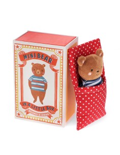 Peluche oso miniatura en su...