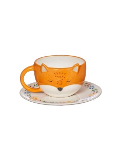 Taza con Plato zorrito