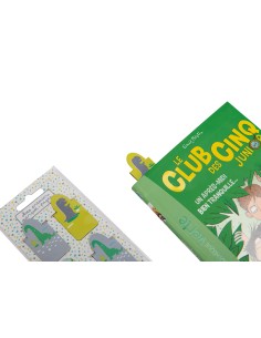 Set 6 marcapáginas Dino