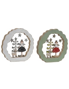 Decoración ángel Negro Bambi