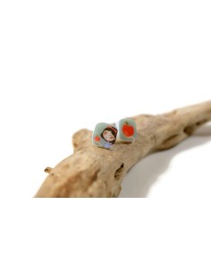 Mini Pendientes Blanca Nieves 2