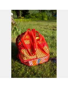 Bolsa Algodón Roja 2